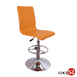 020A0HD/020A0XHD 橘馬鞍皮革座椅化妝椅 梳妝椅 吧檯椅 吧台椅