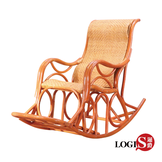 196-2 悠然搖搖手工藤椅 籐椅 家用椅 搖椅 休閒椅 孝親椅 長輩椅