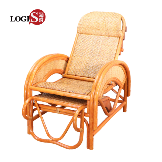 211-3 手工人體工學藤躺椅