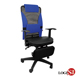 DIY-669ZP 繼承升級專利置腳台全網+皮墊兩用椅 皮椅 電腦椅 辦公椅