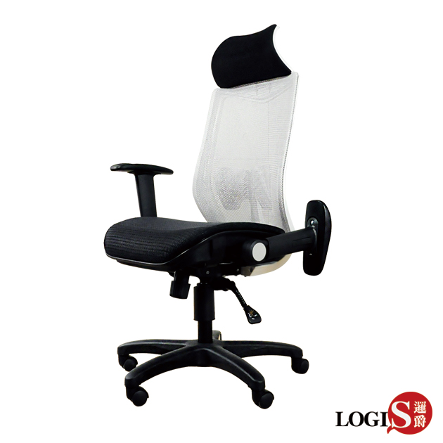 DIY-A690W 台灣灰鯨護腰特級全網電腦椅 辦公椅 主管椅 