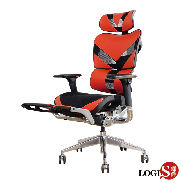 DIY-A801PZ 鋼鐵人ＭＩＸ真皮網布工學電競椅 電腦椅 辦公椅 主管椅
