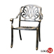 AUT-4 萬象藤鋁合金鑄鐵庭園(古銅色)1桌4椅