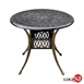 AUT-4 萬象藤鋁合金鑄鐵庭園(古銅色)1桌4椅