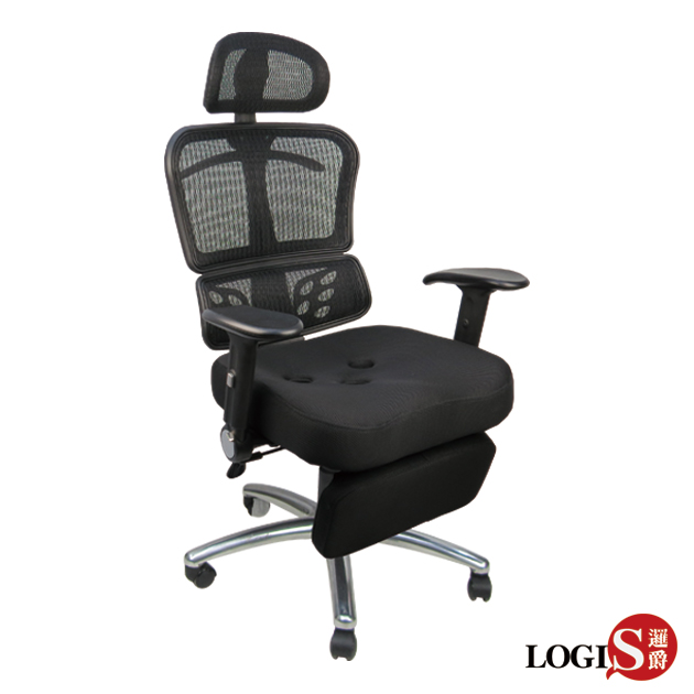 DIY-B823Z  時尚3D工學坐臥兩用專利置腳台/電腦椅/辦公椅 