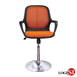 B98A0 率性黑框涼背吧檯椅 美容椅 休閒椅 美髮椅 旋轉椅 工作椅