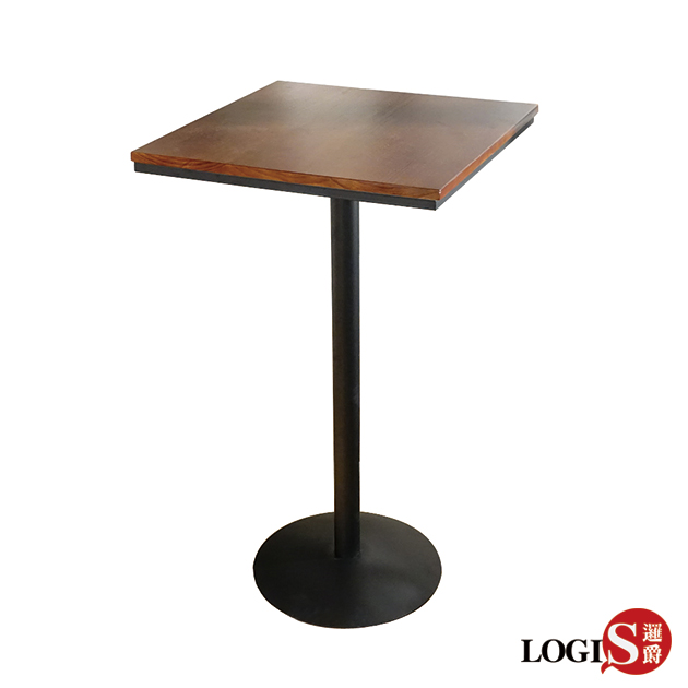  BQ60 工業高吧寬60cm方桌 實木桌 小圓桌 星巴克