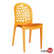 JJ011 SGS認證泡泡椅塑鋼餐椅 公共空間椅(七色)