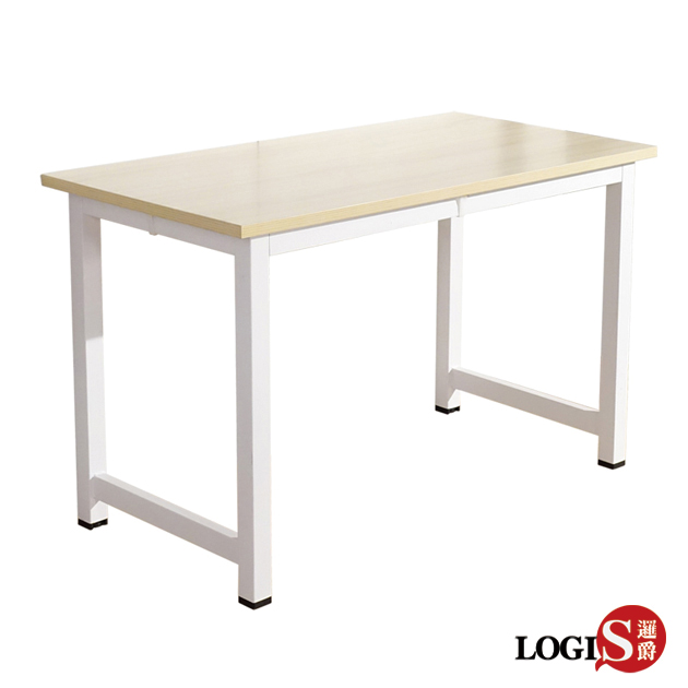 LS-612W 極簡工業風白腳桌 工作桌 長桌 電腦桌 辦公桌
