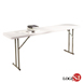 YCZ180 輕便可折腳180*45.5塑鋼桌 防水輕巧 折合長桌