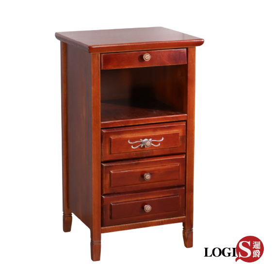 AR090 復古實木抽屜櫃 斗櫃 床頭櫃 收納櫃 邊櫃  多功能置物花架