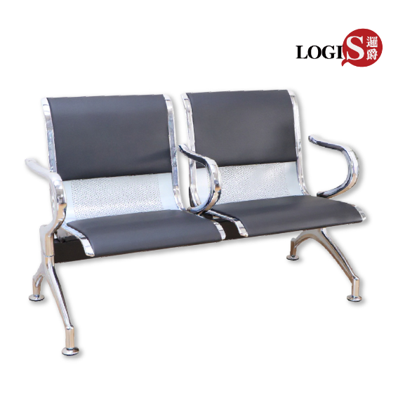 CHSP-002AR 扶手款 公共排椅  公共座椅 雙人椅 候診椅 休息椅 長椅 靠背排椅 大廳椅 機場椅