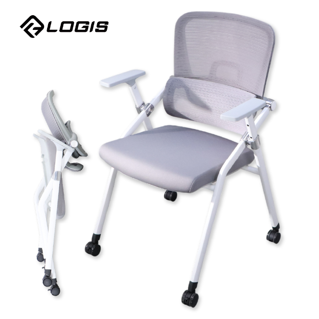 GY-651-PU 調節護腰會議培訓椅 補習班椅 課桌椅 折疊椅 折合椅 滑輪