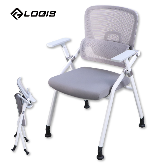 GY-651 調節護腰會議培訓椅 補習班椅 課桌椅 折疊椅 折合椅 固定輪