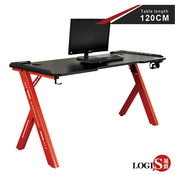 RR120 火焰紅網遊電競桌120CM 電腦桌 遊戲桌 辦公桌 工作桌 書桌