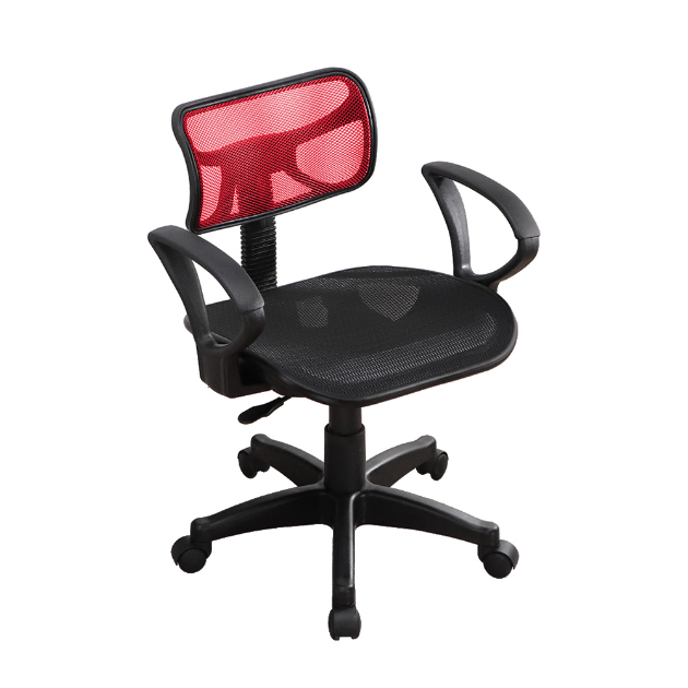 台灣製極簡護腰辦公椅-扶手款S862