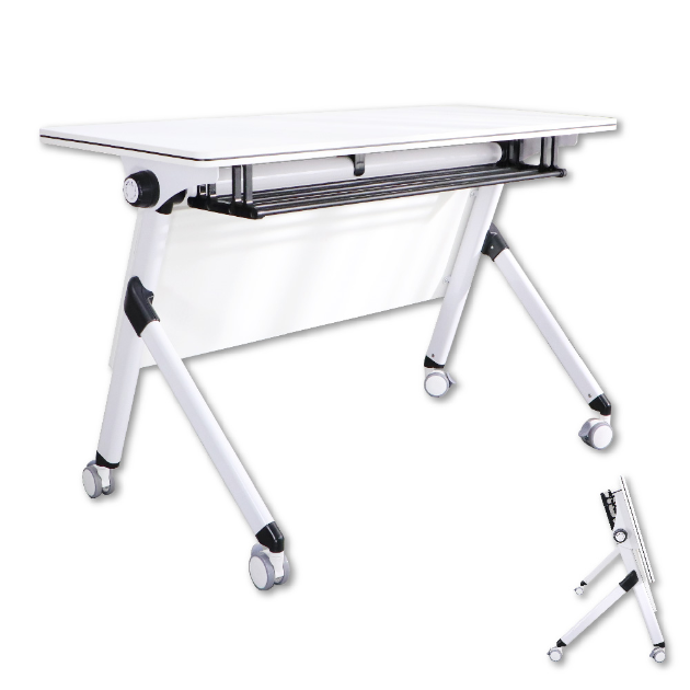 120*50摺疊移動會議桌 培訓桌 辦公桌