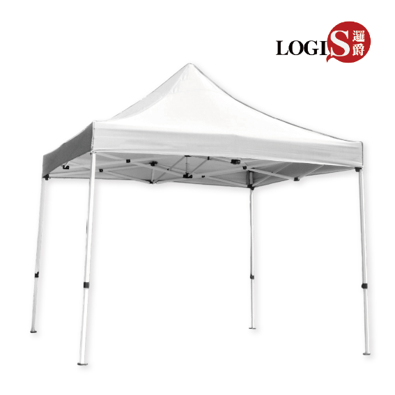 Z-LG3 淺灰色升級粗骨架3米快速帳篷 抗風遮陽棚 停車篷 遮陽帳